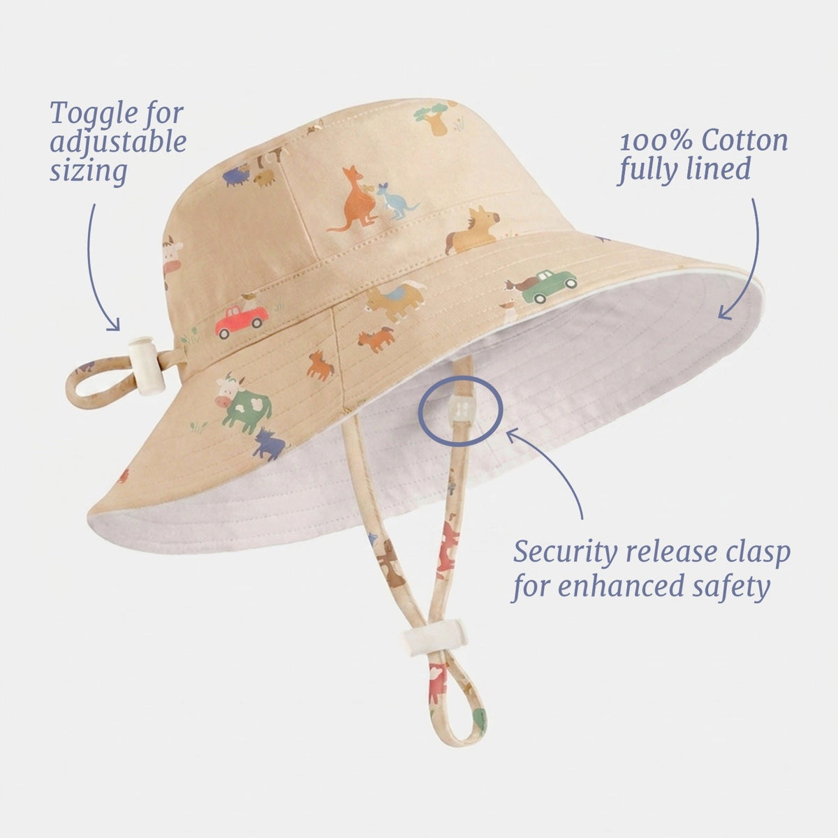 Station Hands OZ Sunhat