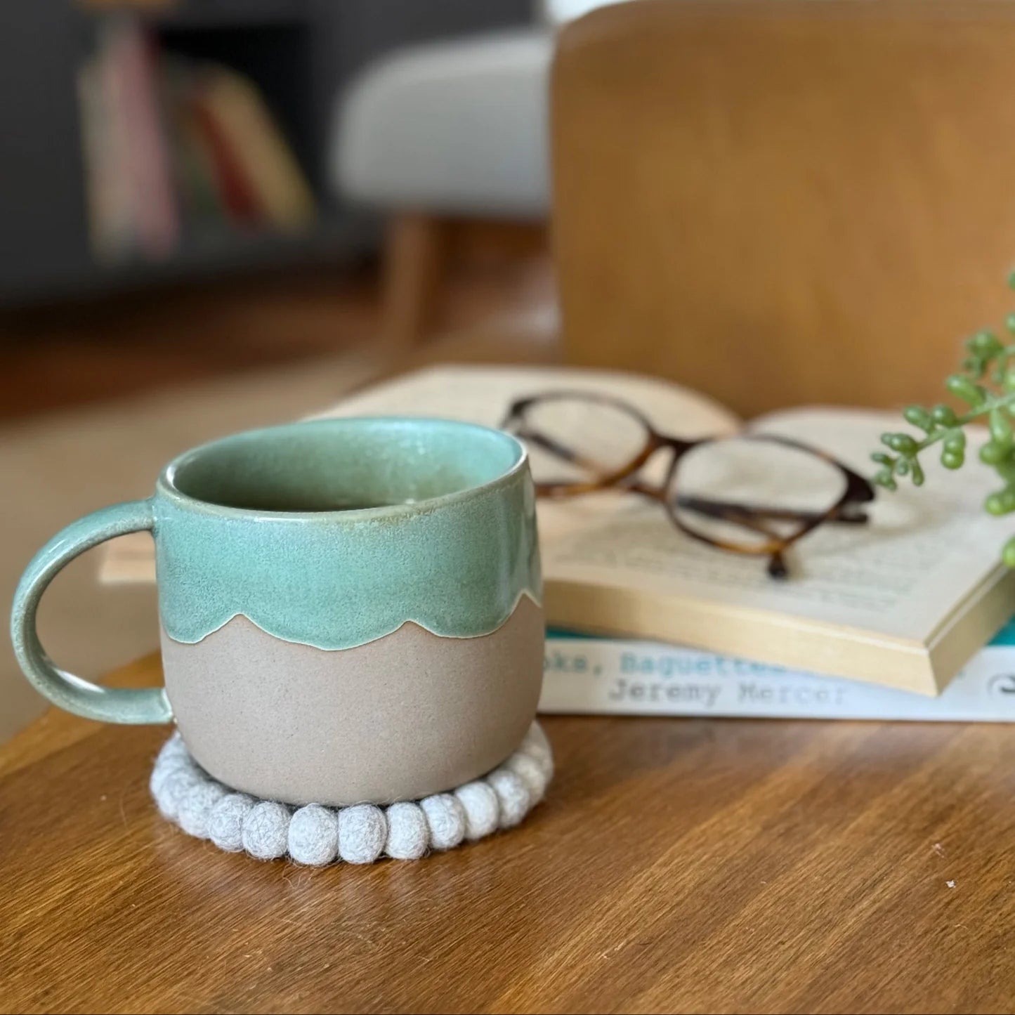 Cloud Felt Coaster Set of 4
