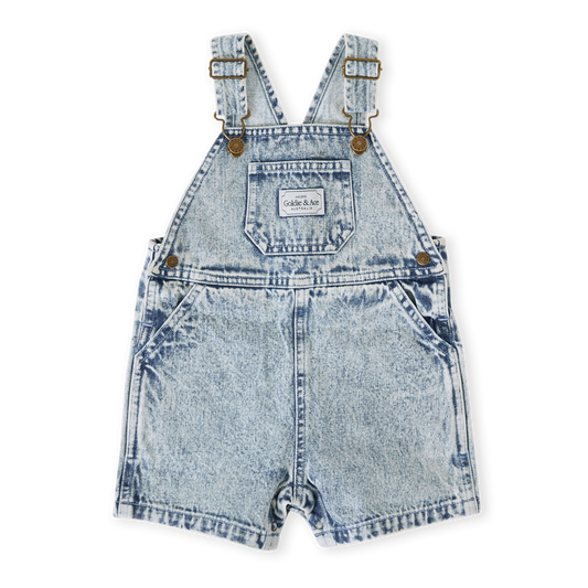 Burton Vintage Washed Denim Kids Overalls