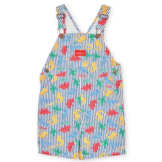 Dino Print Burton Baby Overall