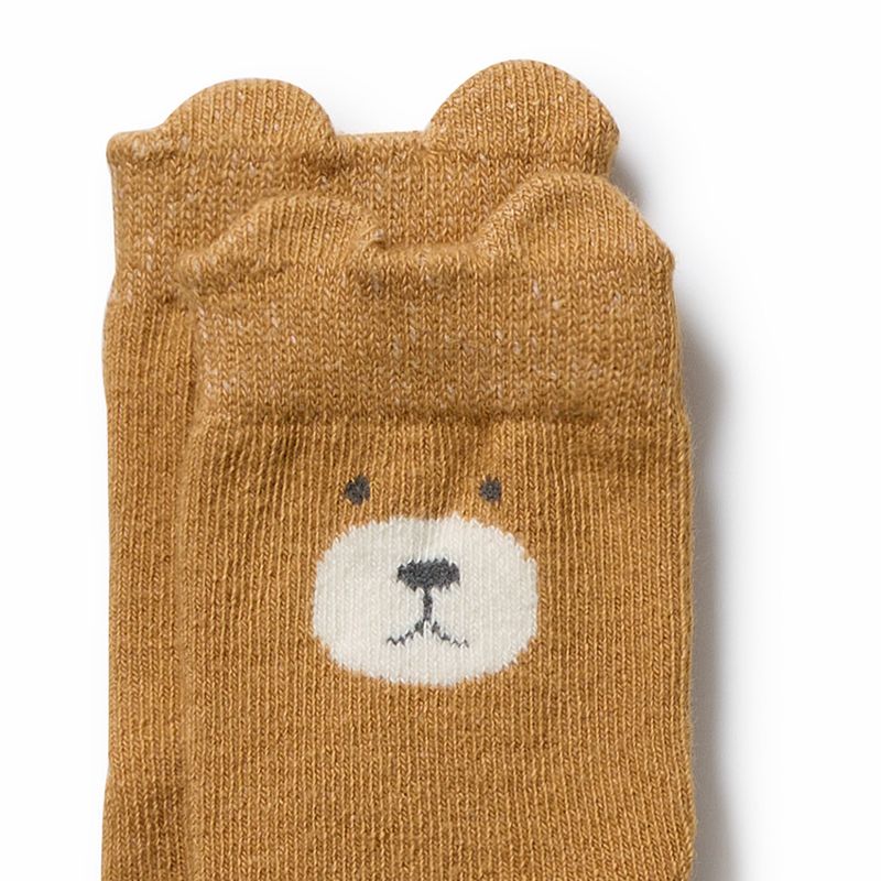 Unisex Organic 4 Pack Baby Socks