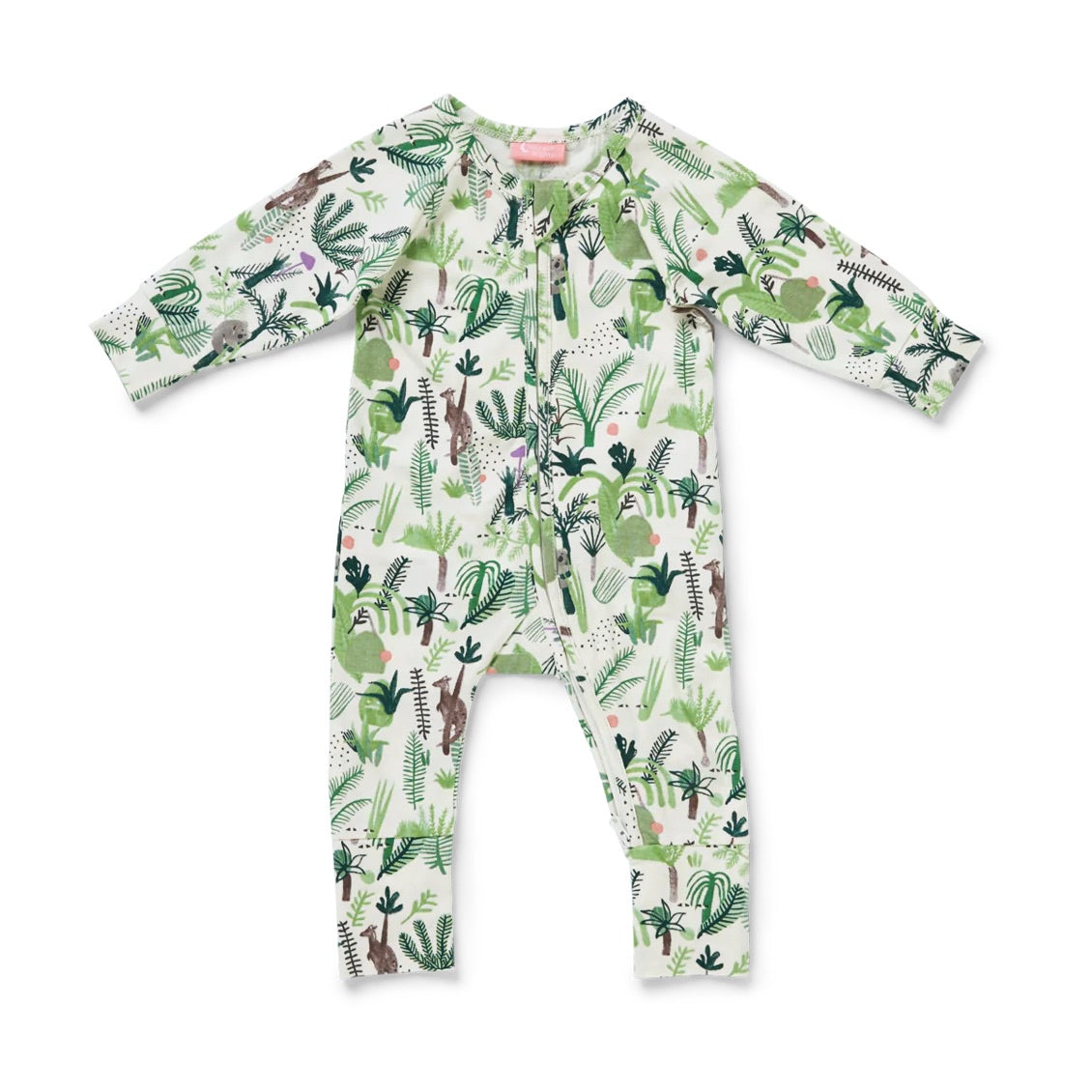 Fern Gully Long Sleeve Romper