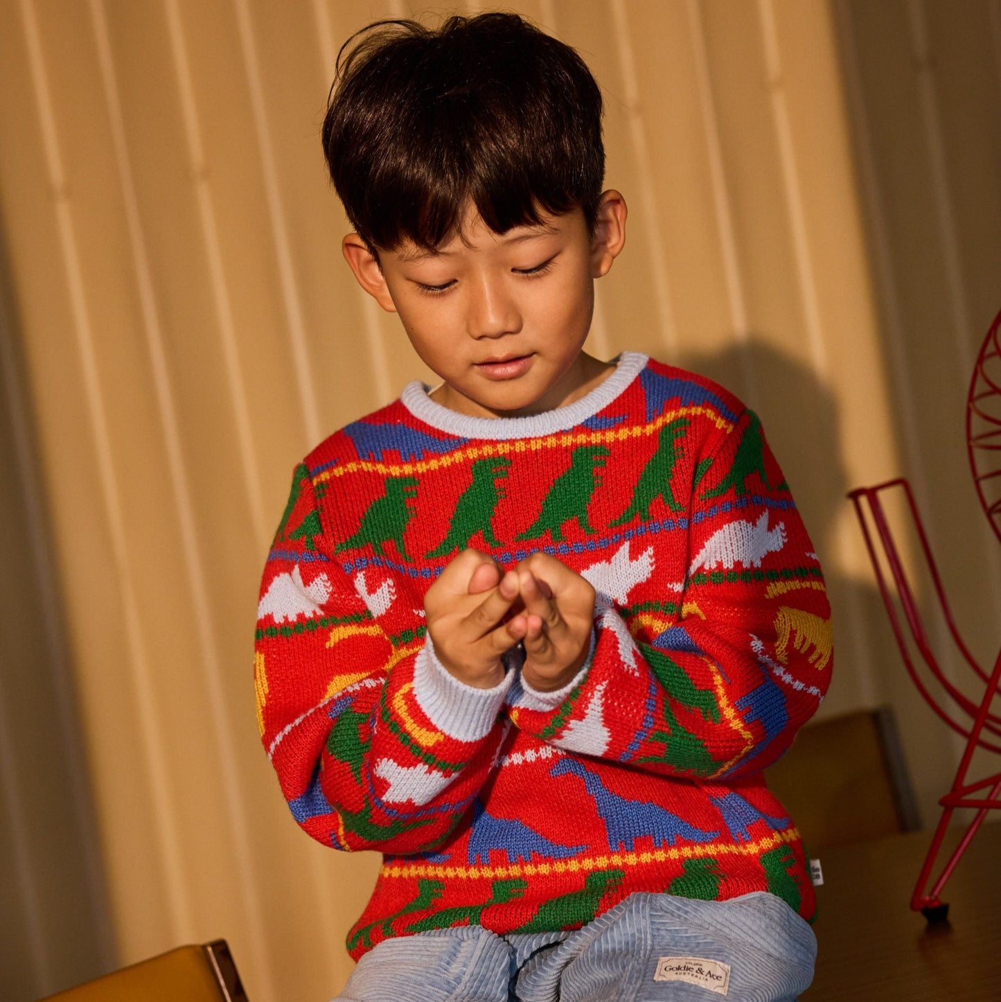 Dino Knit Kids Jumper