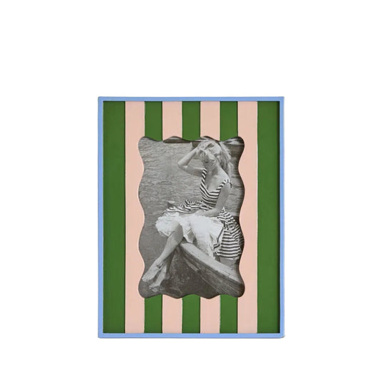Green & Pink Ciao Bella Photo Frame