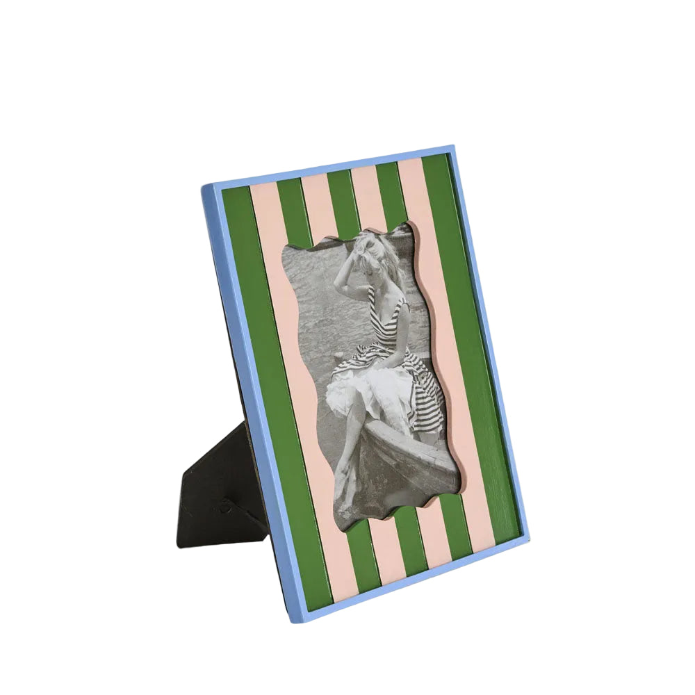 Green & Pink Ciao Bella Photo Frame