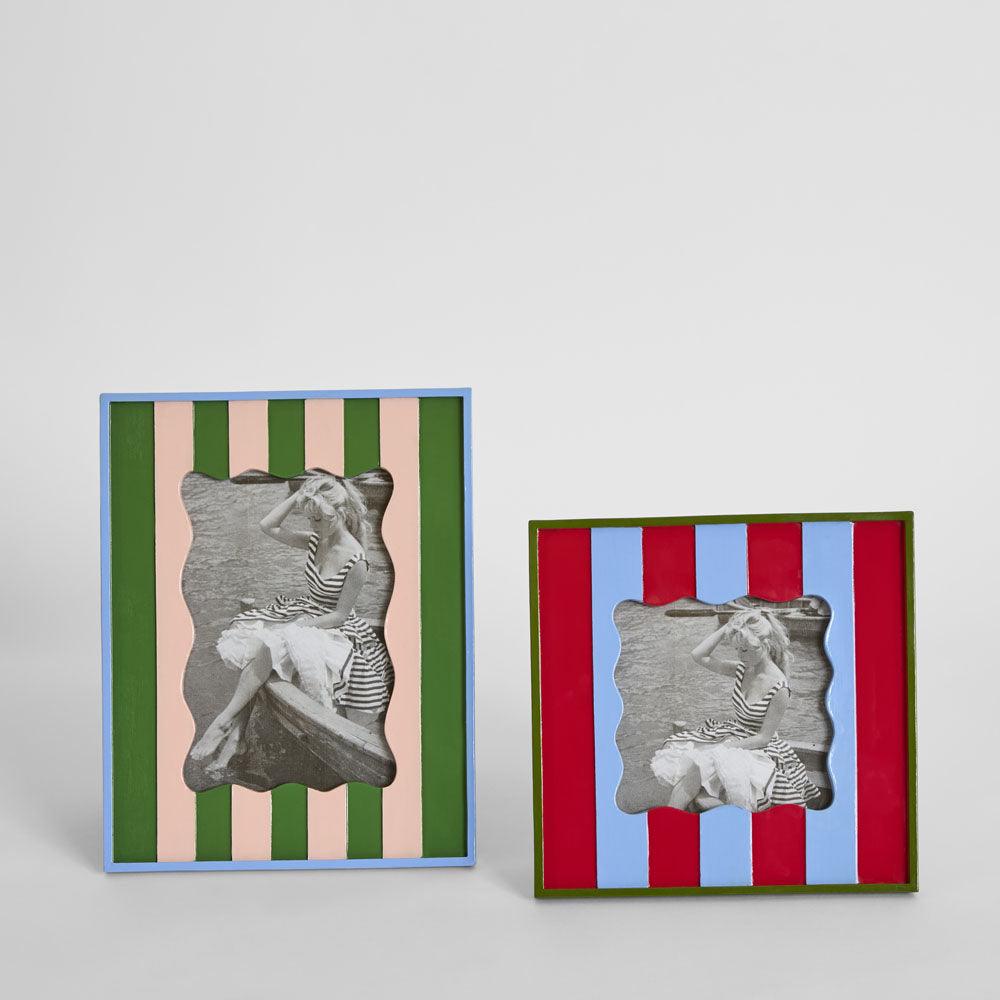 Green & Pink Ciao Bella Photo Frame