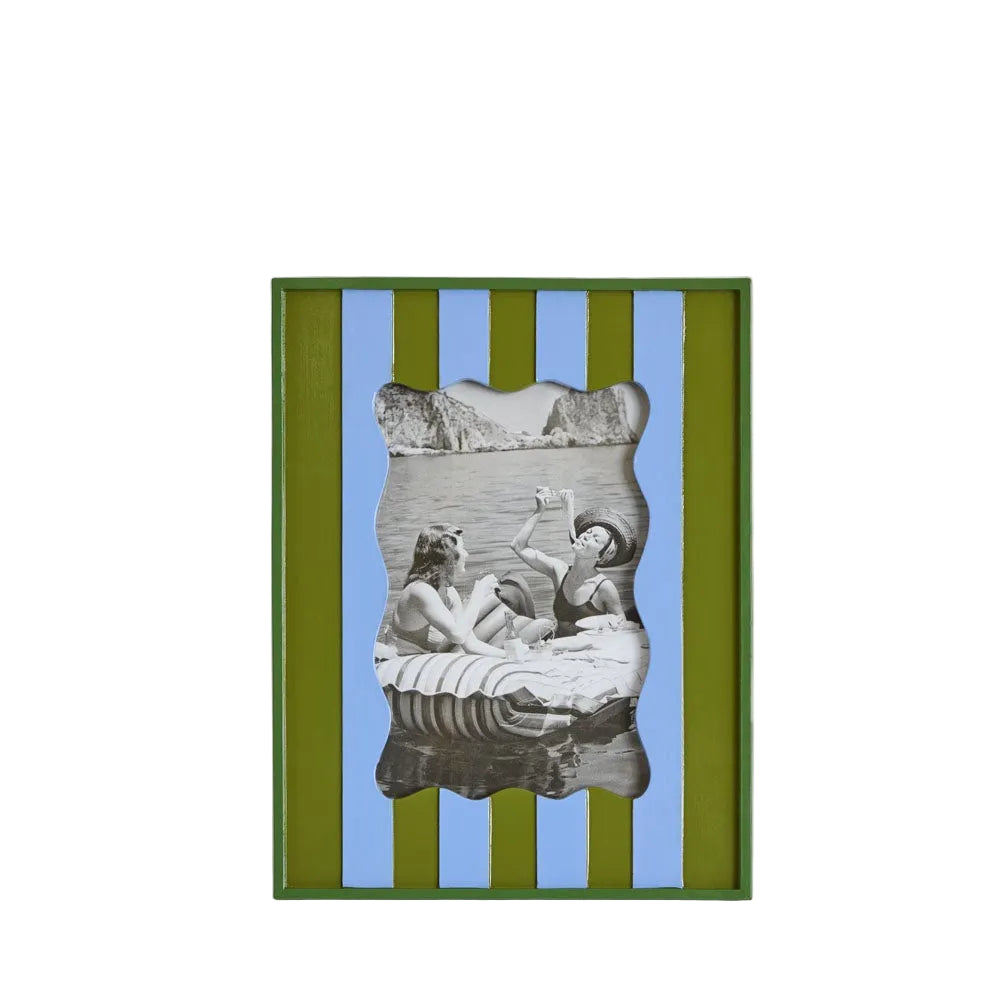 Green & Blue Ciao Bella Photo Frame
