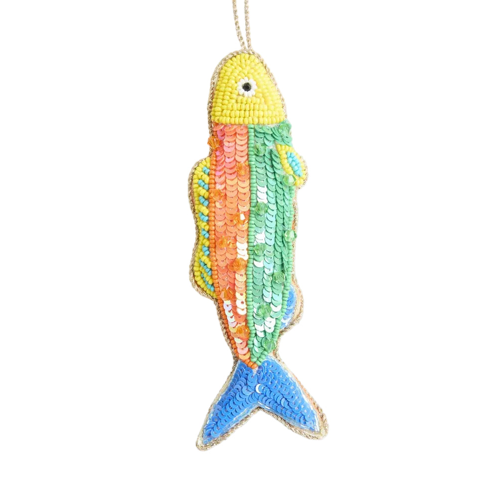 Colourful Fish Beaded Decoration
