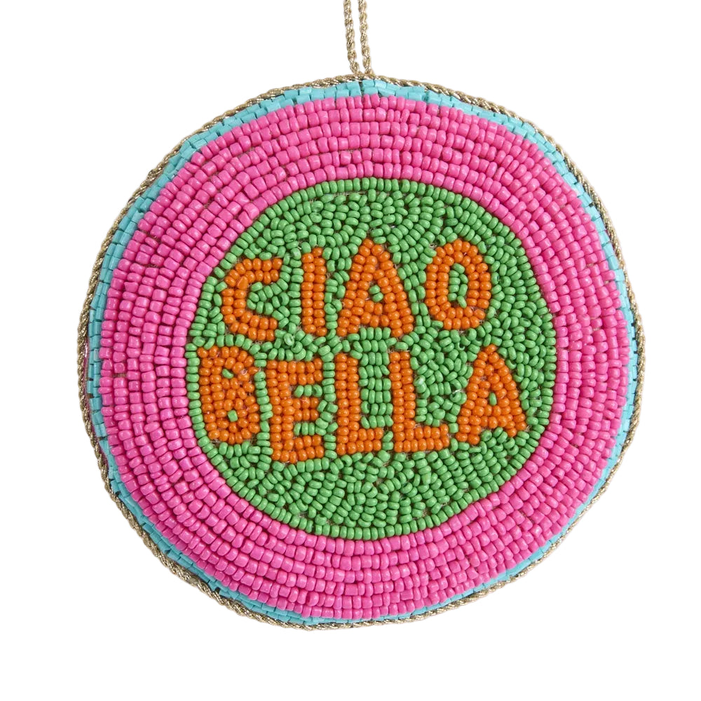 Ciao Bella Beaded Decoration