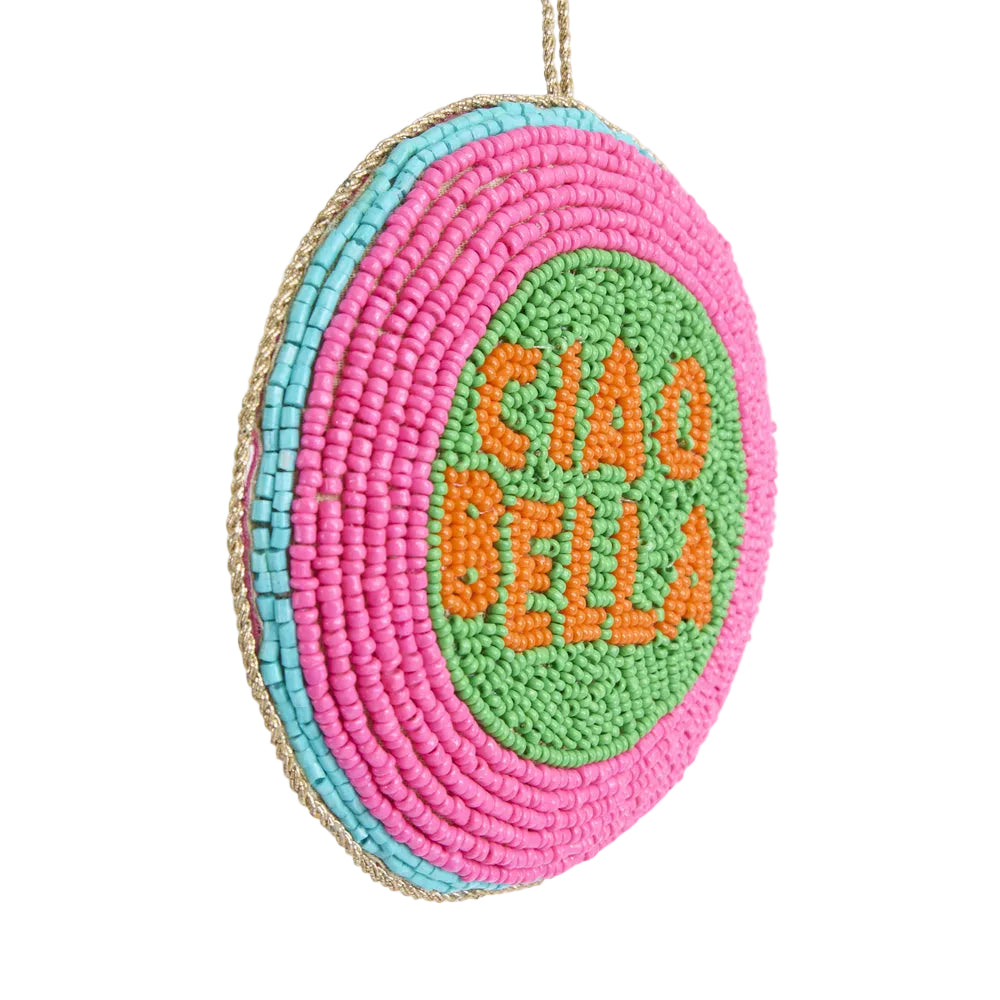 Ciao Bella Beaded Decoration