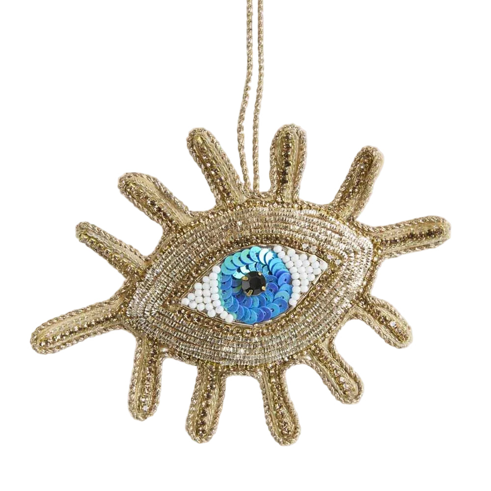 Inca Eye Beaded Hanging Decoration
