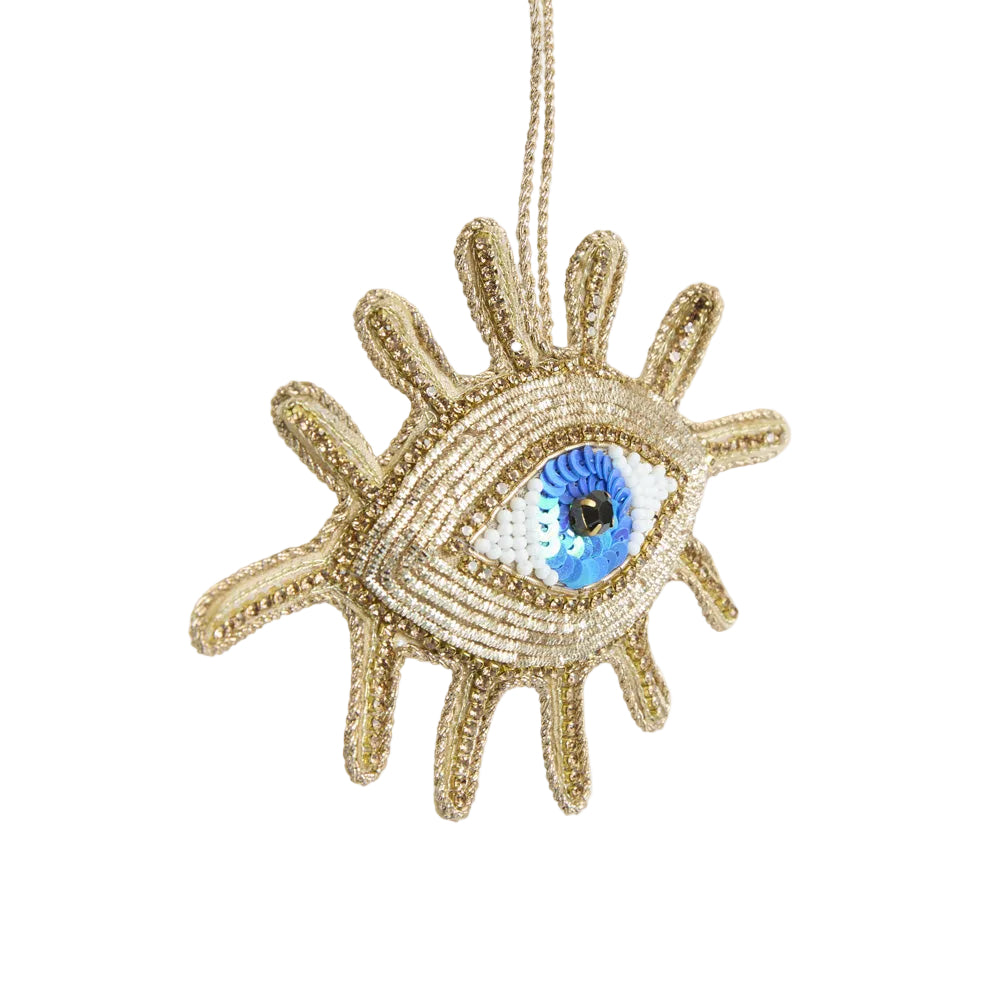 Inca Eye Beaded Hanging Decoration