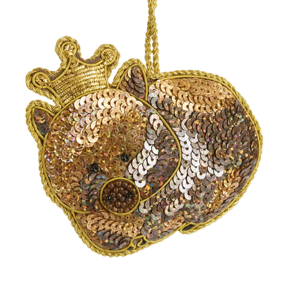 Wombat Sequin Hanging Decoration