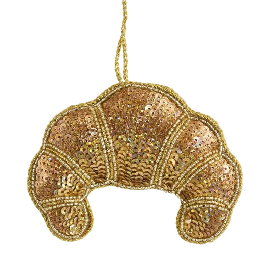 Le Croissant Sequin Decoration