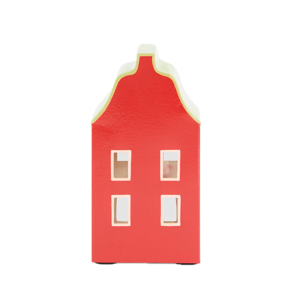 Dutch House Hand Painted Metal House