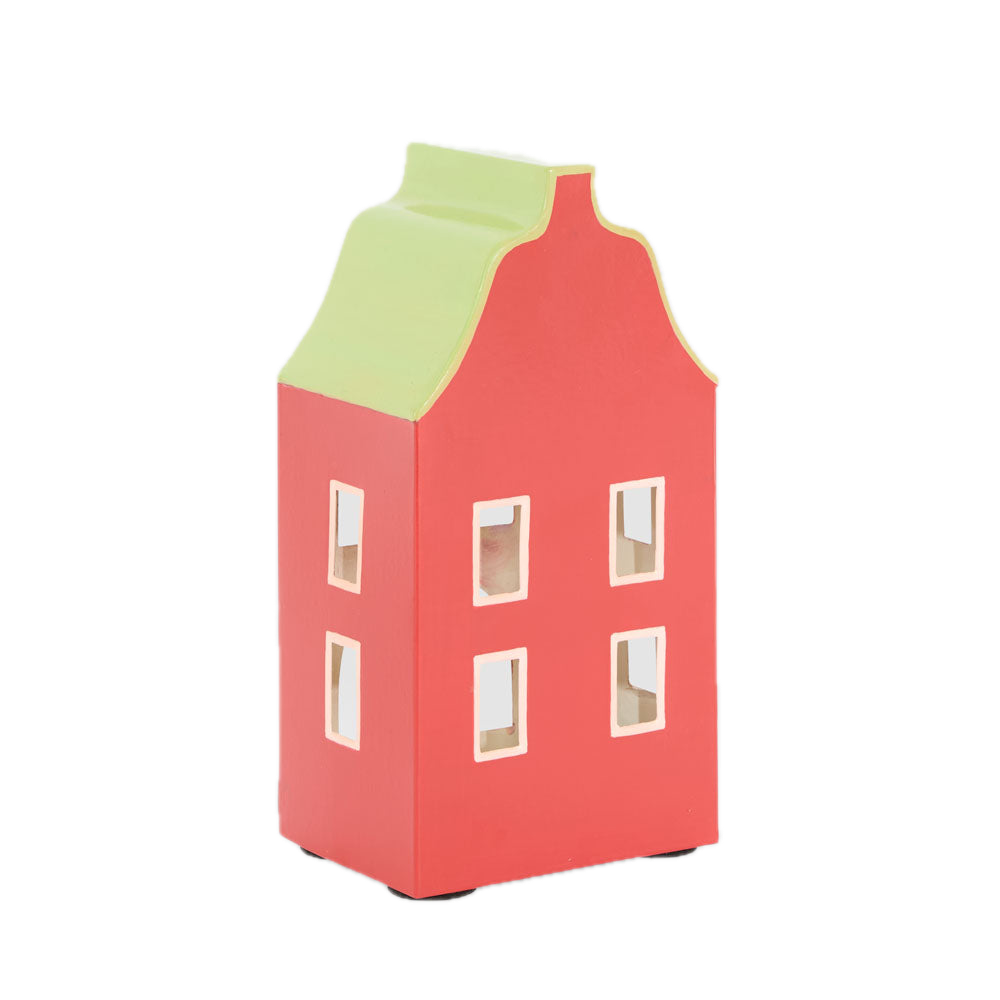 Dutch House Hand Painted Metal House