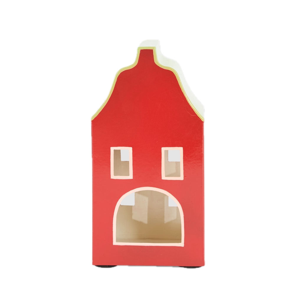 Dutch House Hand Painted Metal House