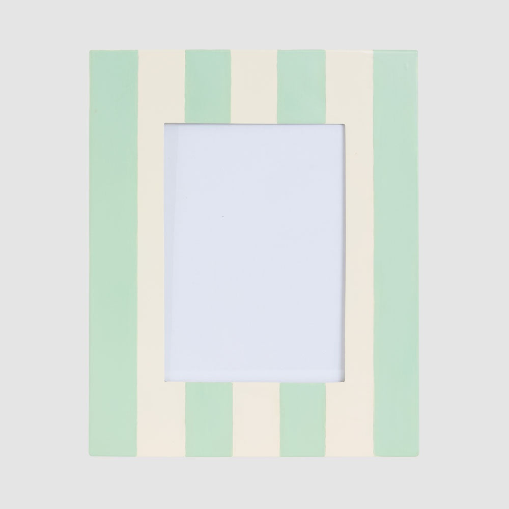 Green & White Ciao Bella Photo Frame