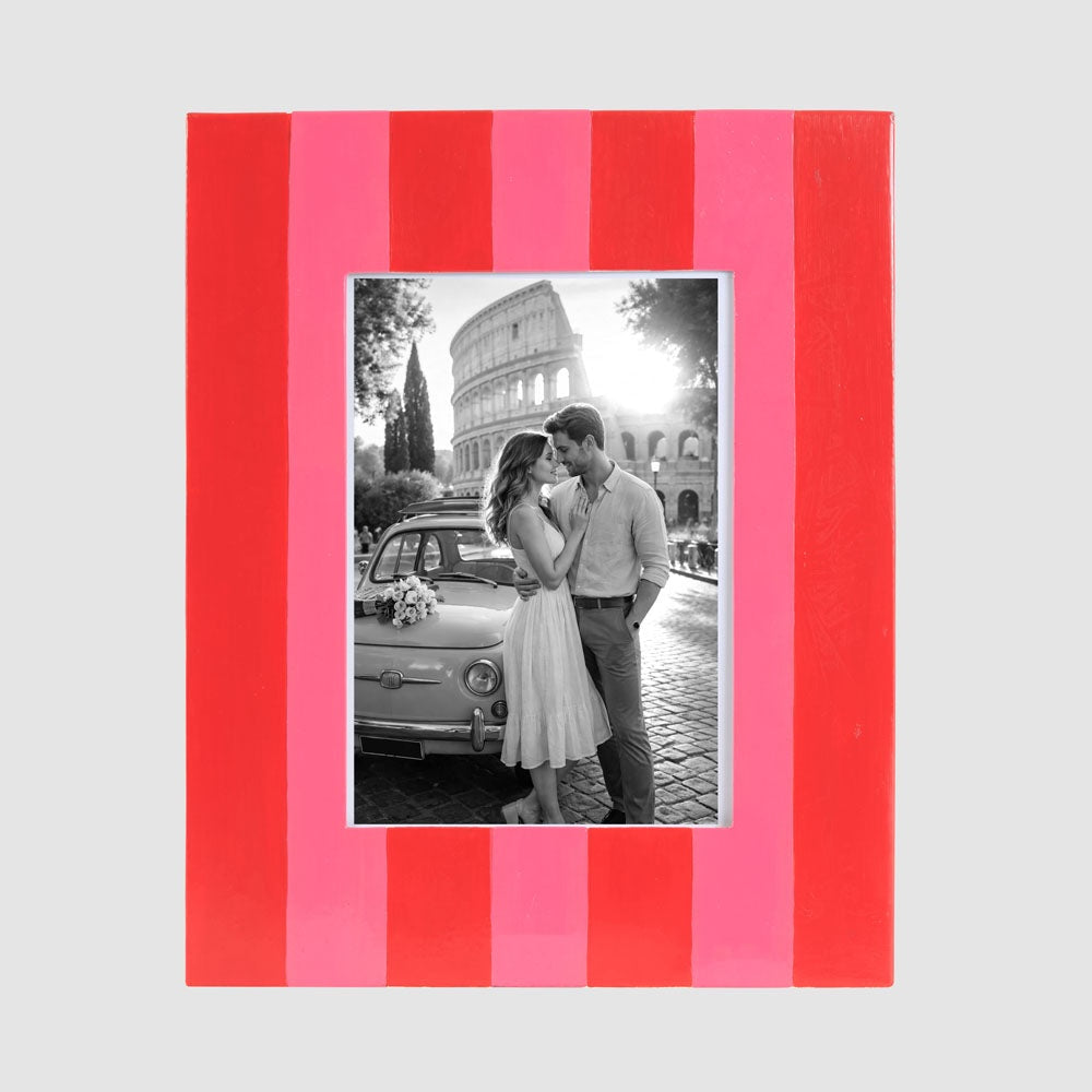 Red & Pink Ciao Bella Photo Frame