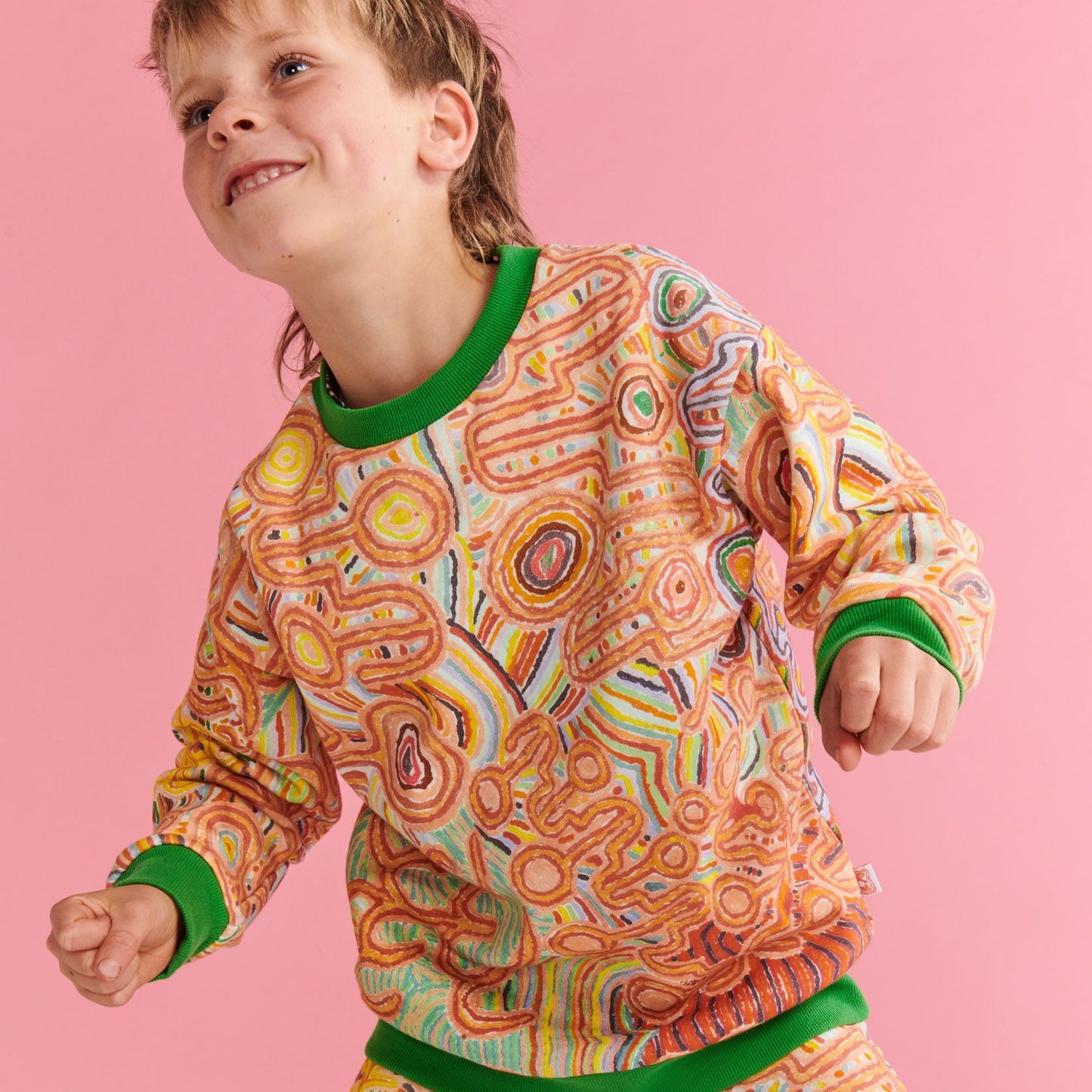 Ngayuku Ngura Organic Cotton Kids Sweater