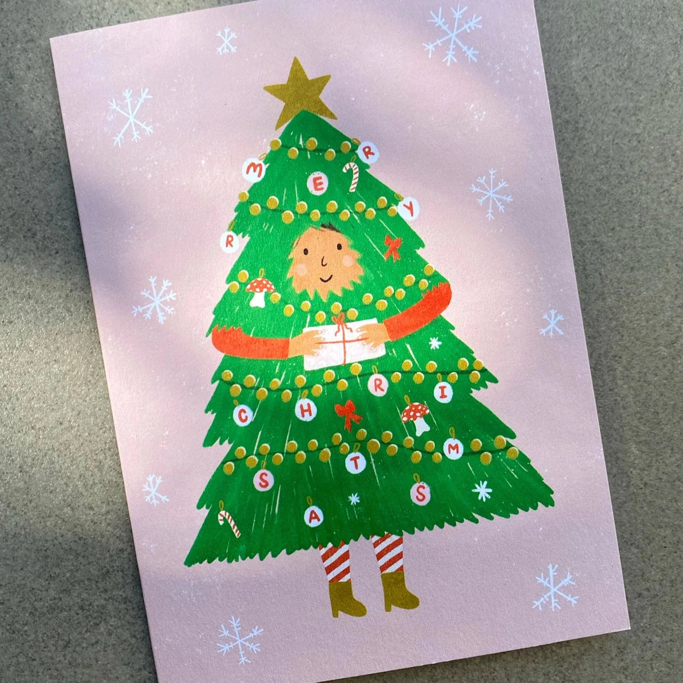 Christmas Helper Greeting Card