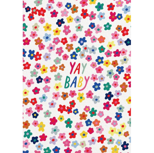 Yay Baby Greeting Card