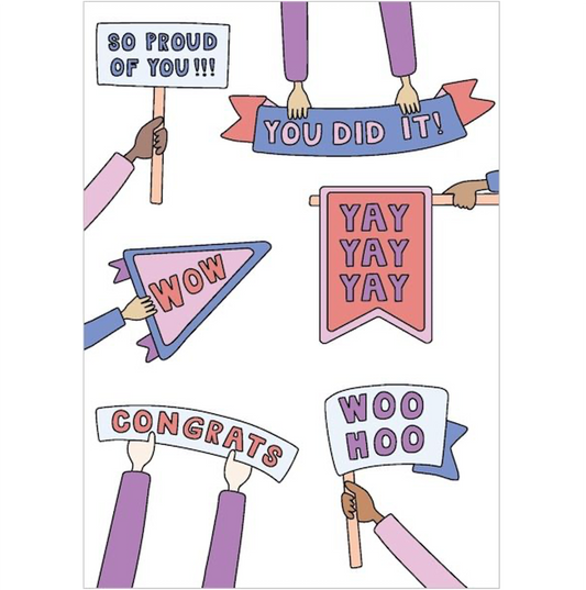 Yay You Did It Greeting Card
