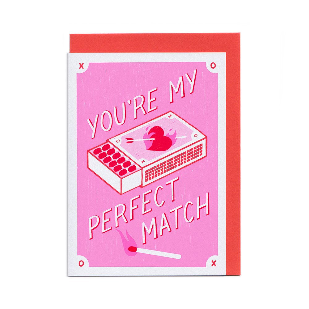 My Perfect Match Greeting Card