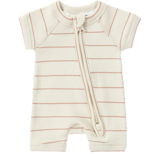 Coco Stripe Summer Zip Suit