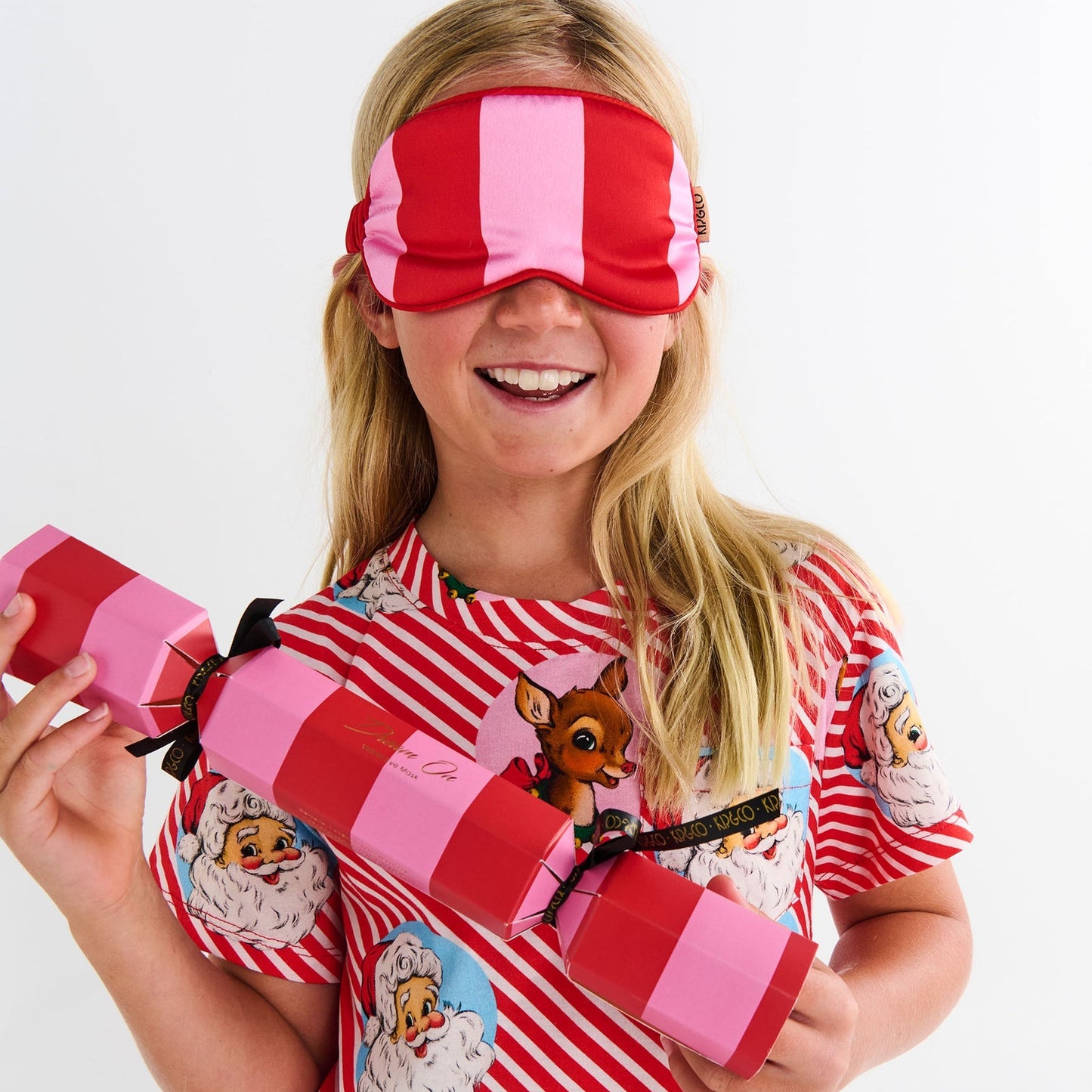 Santa Baby Eco Satin Eye Mask
