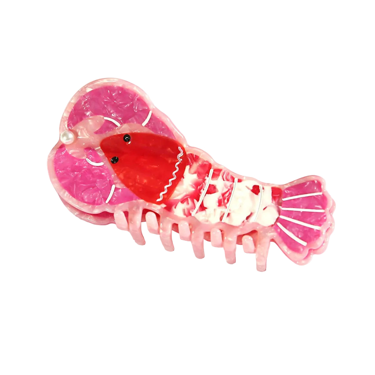 Lobster Hair Claw Pink