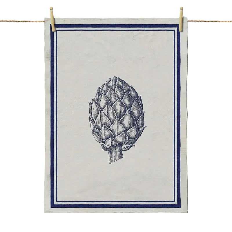 Artichoke Botanic Grainsack Tea Towel