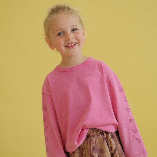 Shelly Long Sleeve Floss Kids Tee