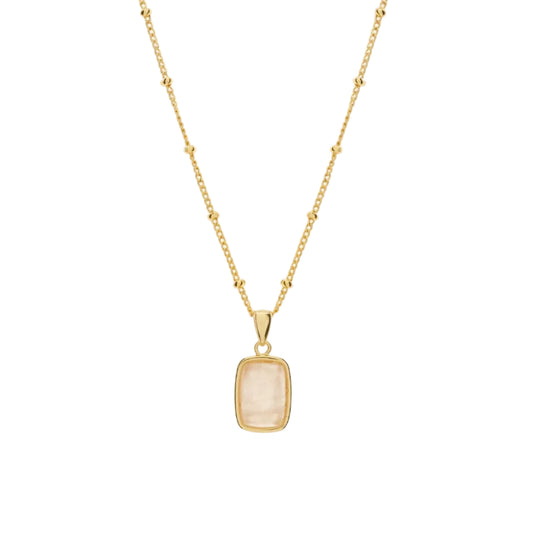 Wynter Rose Quartz Necklace