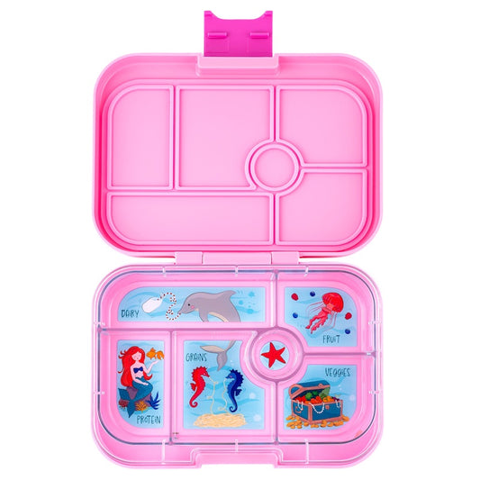 Yumbox Original 6 Compartment Bento Box Pink Mermaid