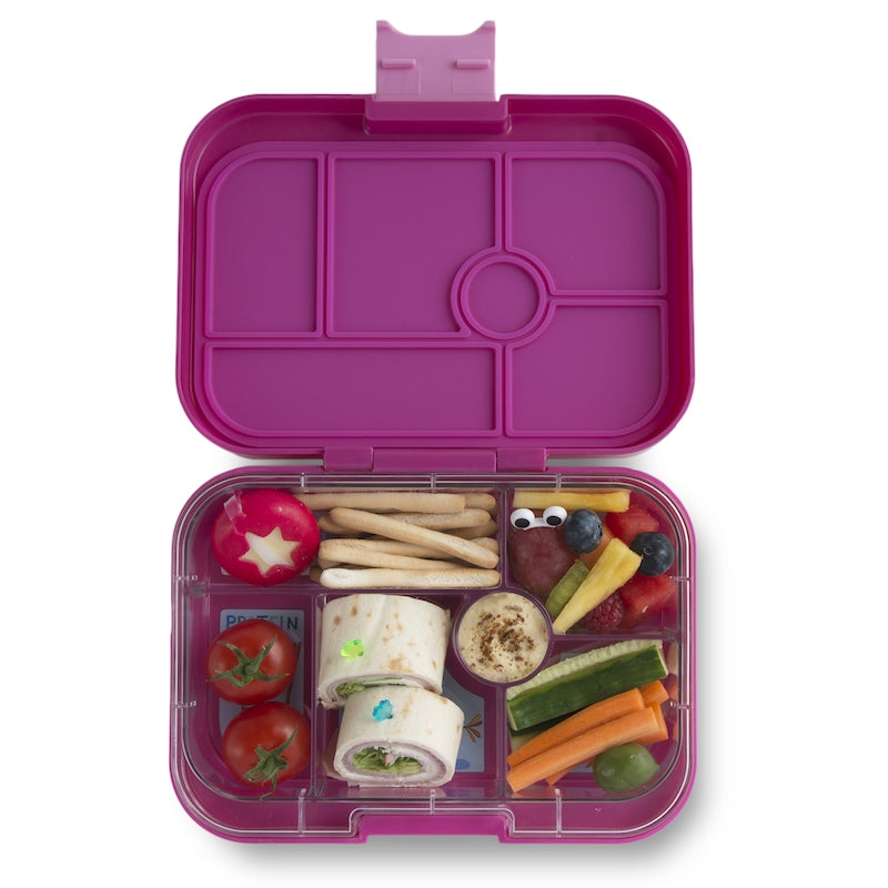 Yumbox Original 6 Compartment Bento Box Purple Mermaid