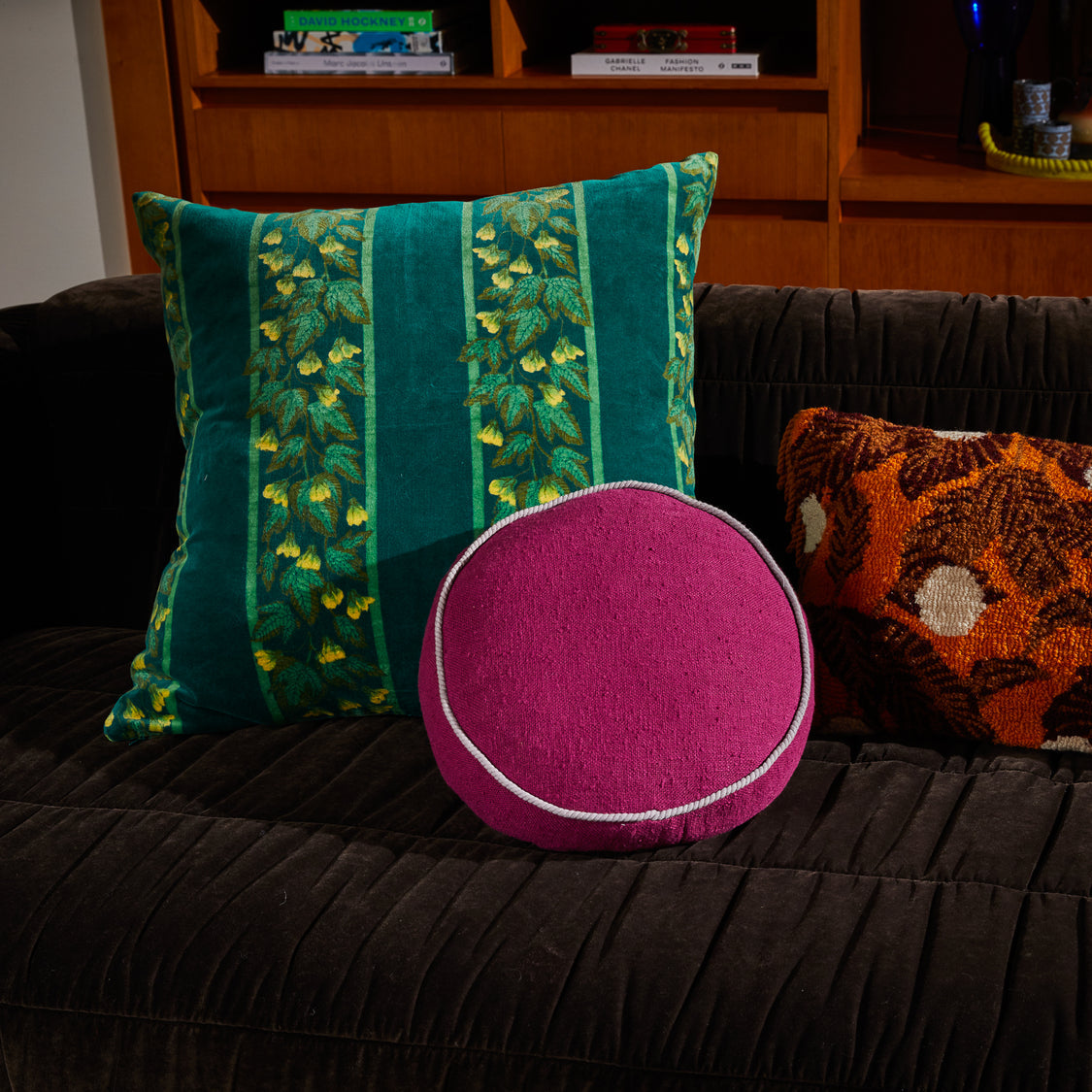 Plumberry Dana Round Cushion