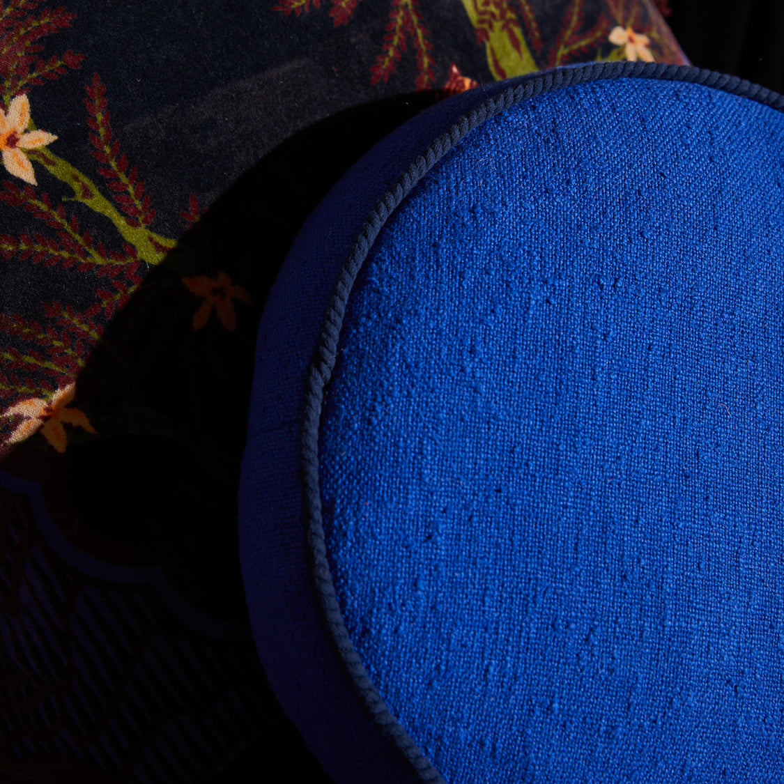 Ultramarine Dana Round Cushion