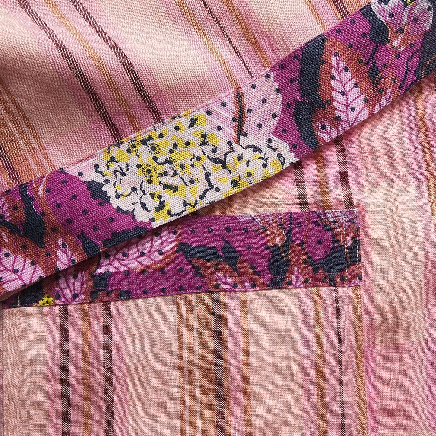Nicolette Poudre Linen Robe