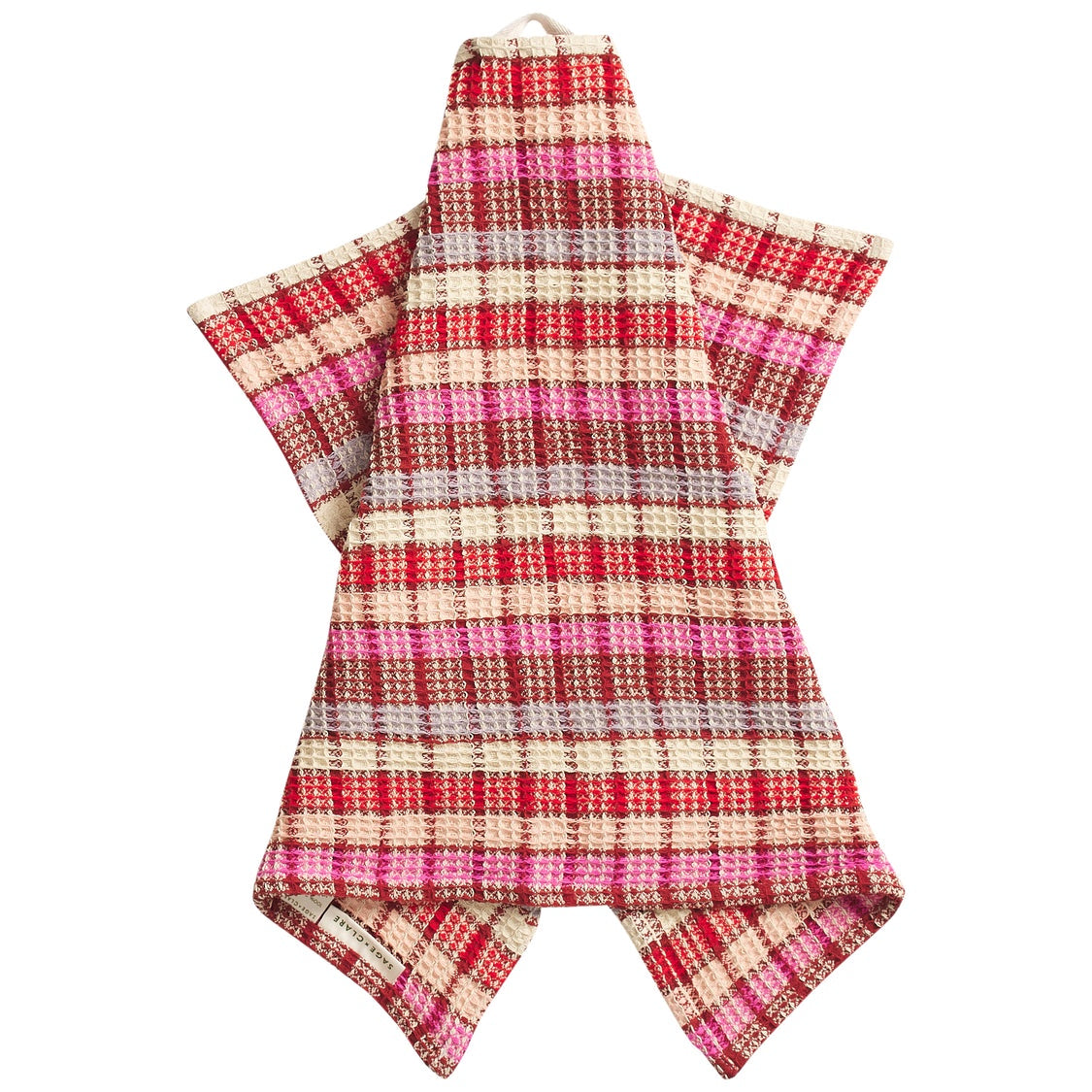Stela Pansy Check Tea Towel