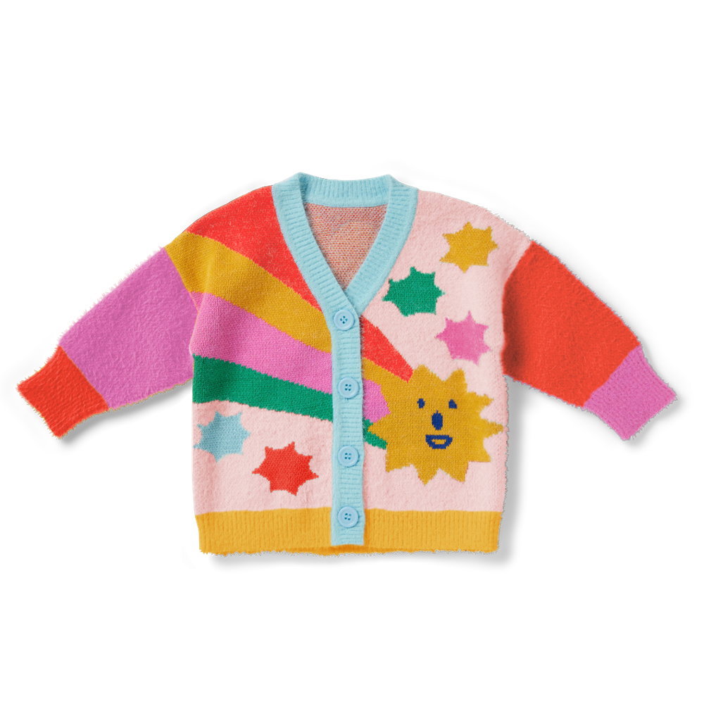 Rainbow Valley Kids Knit Cardigan