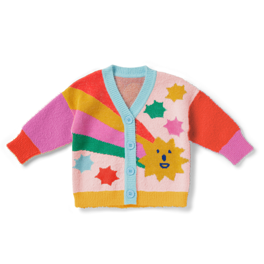 Rainbow Valley Kids Knit Cardigan