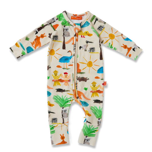 Yo's Country Long Sleeve Romper
