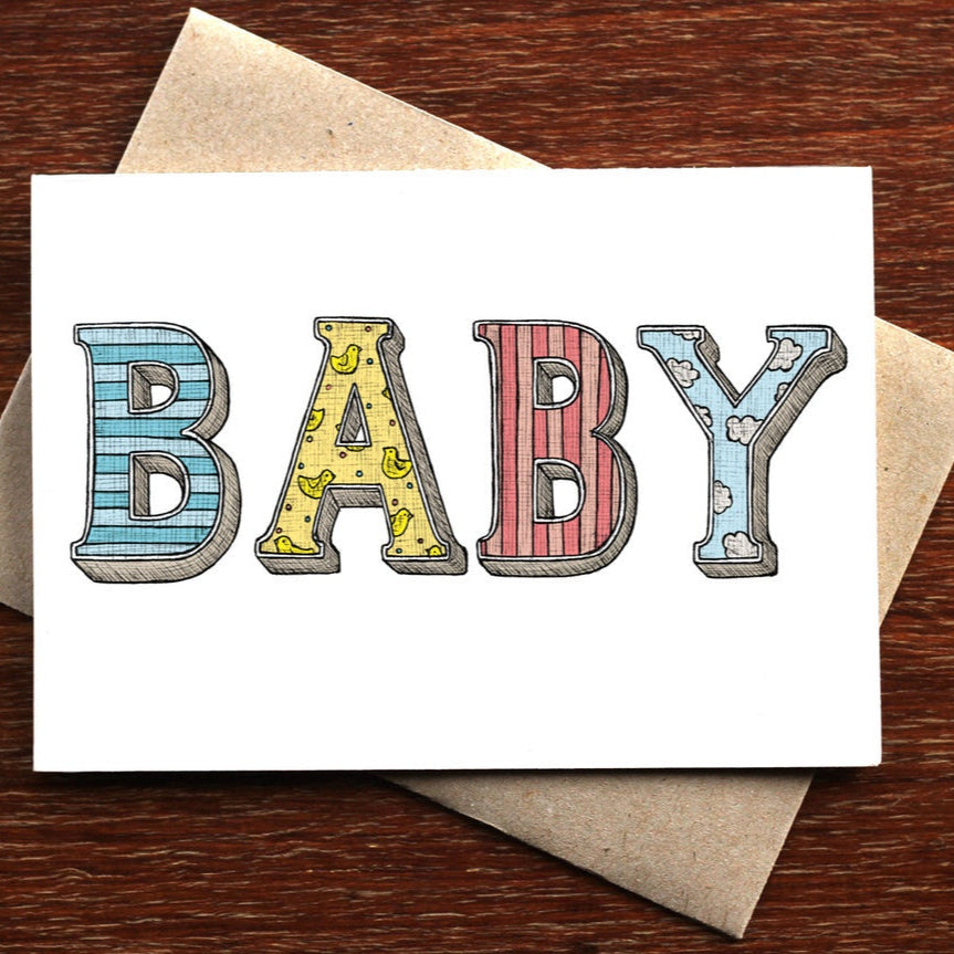 BABY Greeting Card