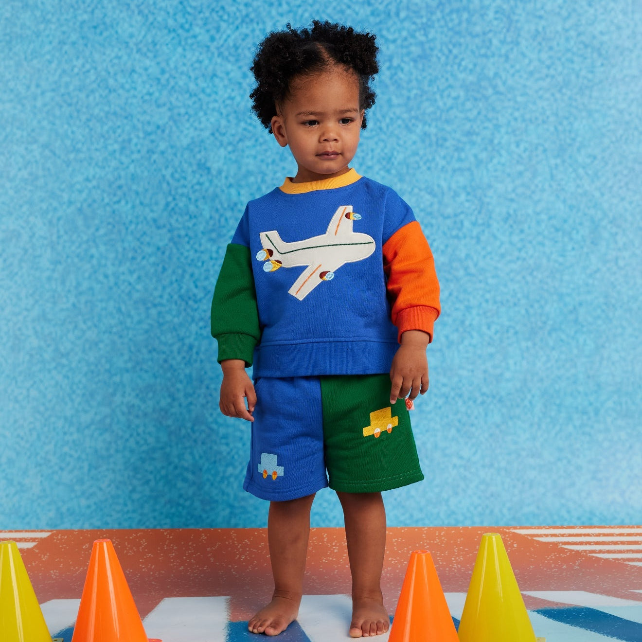 Beep Beep Fleece Baby Shorts