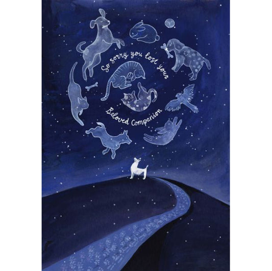 Animal Grief Greeting Card