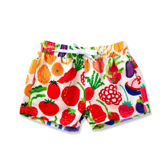 Eat The Rainbow Kids Boardshorts