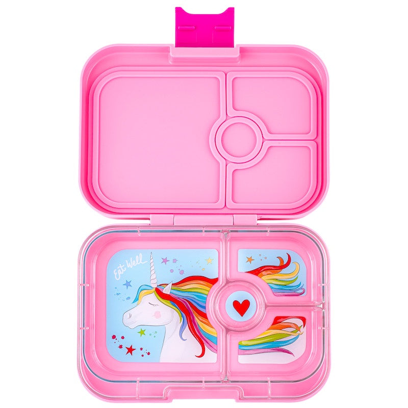 Yumbox Panino 4 Compartment Bento Box Pink Unicorn