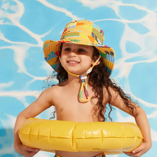 Kids Swim Bucket Hat Chomp