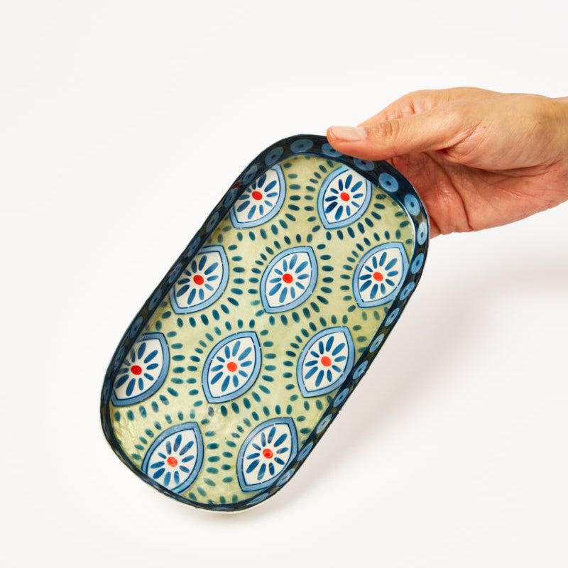 Samira Blue Eyes Tray